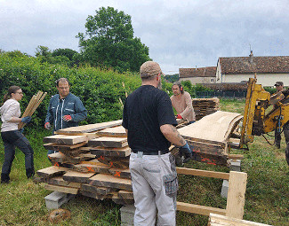 Récolte des bois locaux APLG